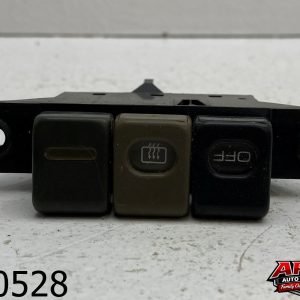 OEM 1992 Pontiac Firebird 5.0L Dark Gray Dash Mount Rear Hatch Defrost Switch