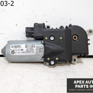OEM 2009 BMW X3 3L SUN ROOF SHADE GLASS MOTOR