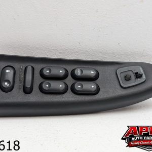OEM 2005 Ford F-250 5.4L Black Front LH Driver Power Window Lock Switch