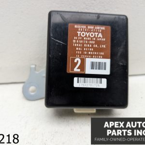 OEM 2007 Toyota Prius door control receiver smart keyless entry module computer