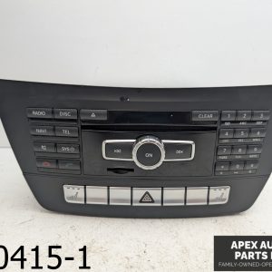 OEM 2012 Mercedes C250 3.0L Command Head Unit Radio Stereo GPS Navigation