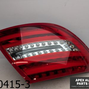 OEM 2012 Mercedes C250 3.0L LH Driver Tail Light Lamp