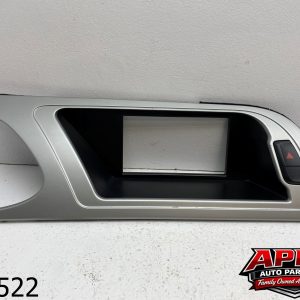 OEM 2010 Audi A4 2.0L CENTER DASH DISPLAY SCREEN SURROUND BEZEL TRIM