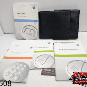 OEM 2014 Volkswagen Passat 1.8L owners manuals case