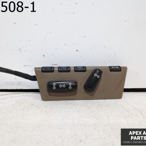 OEM 2004 Volvo XC70 2.5L Driver Power Seat Control Switch Memory Tan
