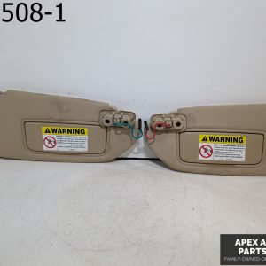OEM 2004 Volvo XC70 2.5L Sun Visor Pair Garage Buttons