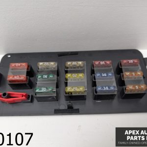 OEM 2004 Jaguar XJR 4.2L Boot Panel Extra Fuse Cover Trim