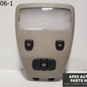 OEM 2000 Jaguar S-type 3L Overhead Console Light Sunroof Switches XR826443LFJ