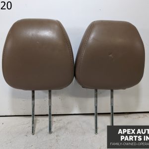 OEM 2003 Acura MDX 3.5L Front Driver Leather Passenger Head Rests