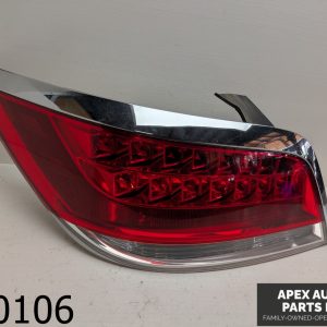 OEM 2012 Buick Lacrosse 3.6L Driver Left Side Tail Light Taillight