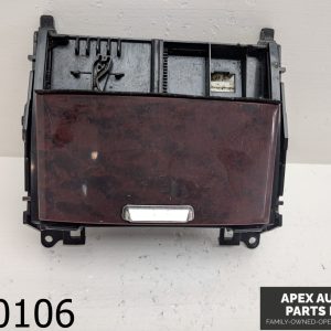 OEM 2006 Lexus IS350 3.5L FRONT CENTER CONSOLE ASHTRAY WOOD TRIM PANEL