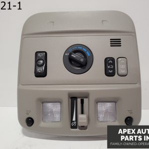OEM 2006 Cadillac SRX 3.6L DOME LIGHT LAMP OVERHEAD CONSOLE W DIMMER SWITCH