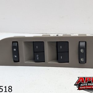 OEM 2010 Ford F-150 XLT 5.4L  Left Driver Crew Cab Master Window Switch Bezel