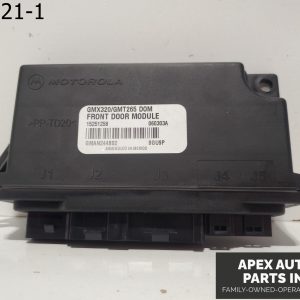 04-07 CADILLAC CTS FRONT RIGHT PASSENGER SIDE DOOR CONTROL MODULE Q1534