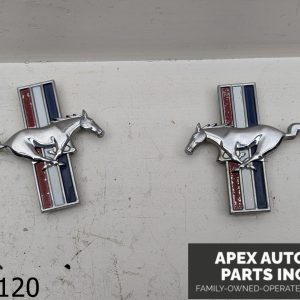OEM 1994 Ford Mustang Emblems Front Fender Tribar Horse Badge Sign Symbol Logo