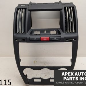 OEM 2008 Land Rover LR2 Front Dash Center Navigation Radio Bezel Trim w/ Switch