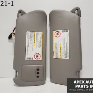 OEM 2006 Cadillac SRX 3.6L SUN VISOR SUNVISOR SET VINYL