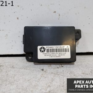OEM 2008 Jeep Compass 2.4L Driver Assist Remote Compass Module 56046128AA
