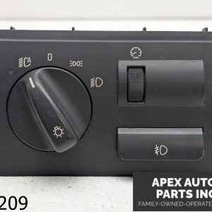 OEM 2005 BMW X5 3.0L Headlight Dimmer Fog Light Control Switch