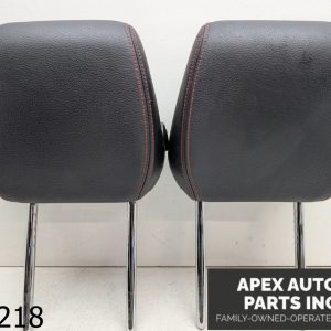 OEM 2015 BMW 328i 2.0L Front Seat Headrest Set Black