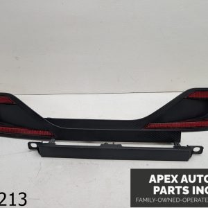 OEM 2019 Mitsubishi Outlander 2.0L  Rear Bumper Reflector Insert Trim SET 3