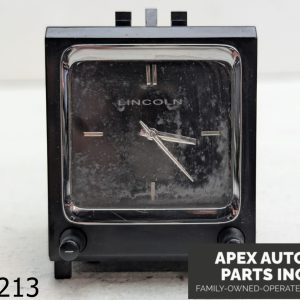 OEM 2013 Lincoln Navigator 5.4L Dash Center Air Vent Mount Analog Clock