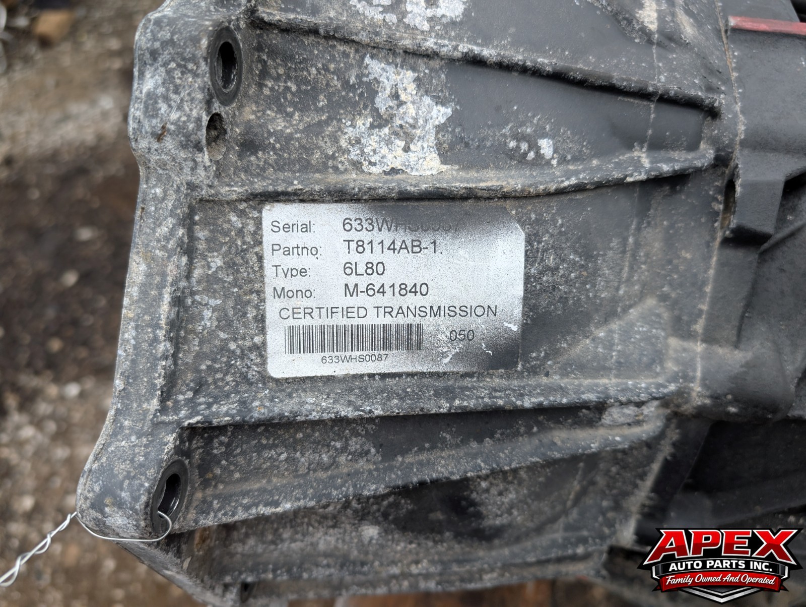 *NO SHIPPING* 2017 CHEVROLET SILVERADO TRANSMISSION 6L80 5.3L