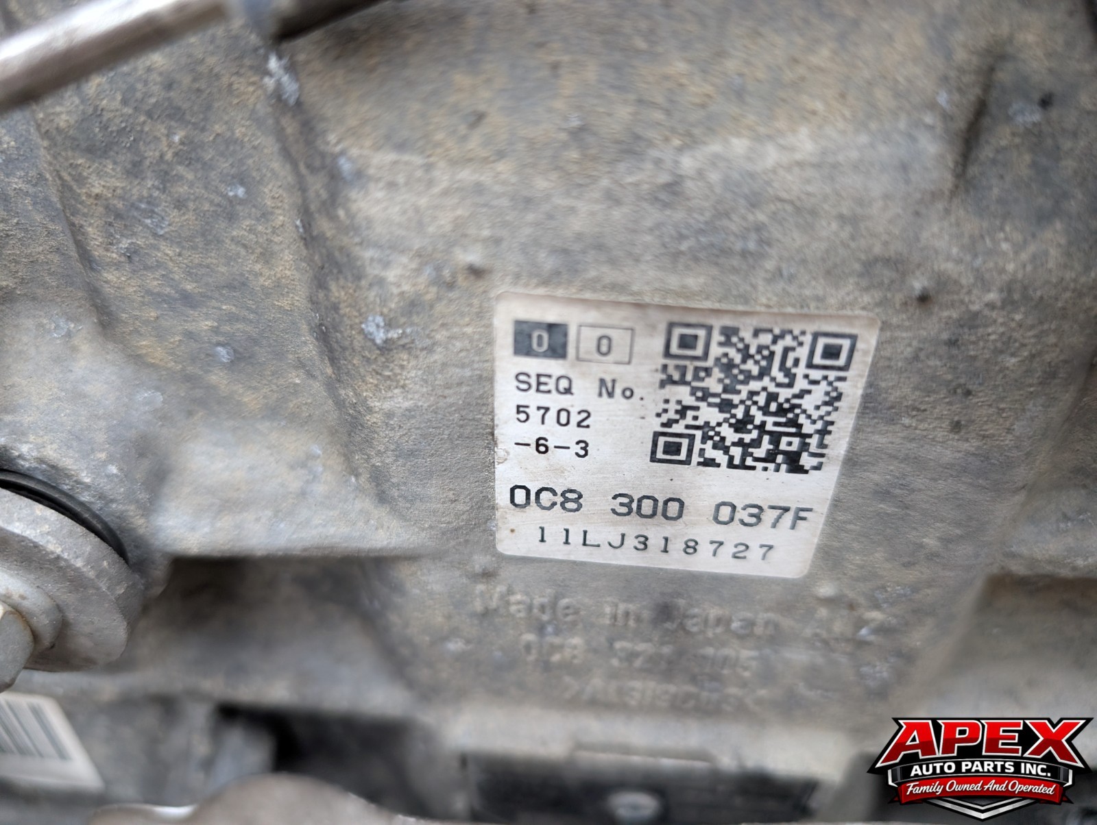 *NO SHIPPING* OEM 2012 Audi Q7 3.0L 6 Speed Transmission - Image 15