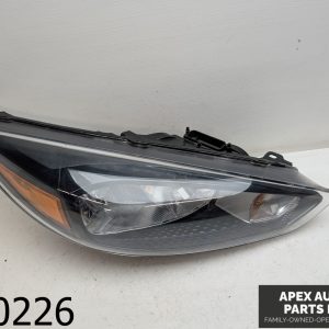 OEM 2016 Ford Focus ST 2.0L Right Passenger  headlight halogen chrome