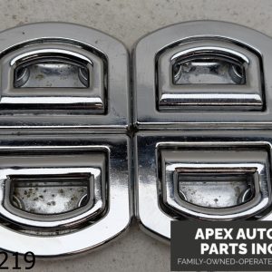OEM 2012 Audi Q7 3.0L Rear Trunk Tie Down Anchors Cargo Hook Set of 4