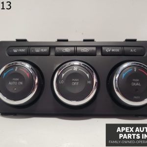 OEM 2009 Mazda 6 2.5L AC Heater Climate Control Temperature Unit L02B56008