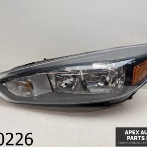 OEM 2016 Ford Focus ST 2.0L Left driver headlight halogen chrome