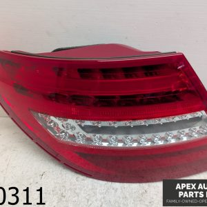 OEM 2012 Mercedes C300 3.0L REAR LEFT SIDE TAIL LIGHT BRAKE LAMP