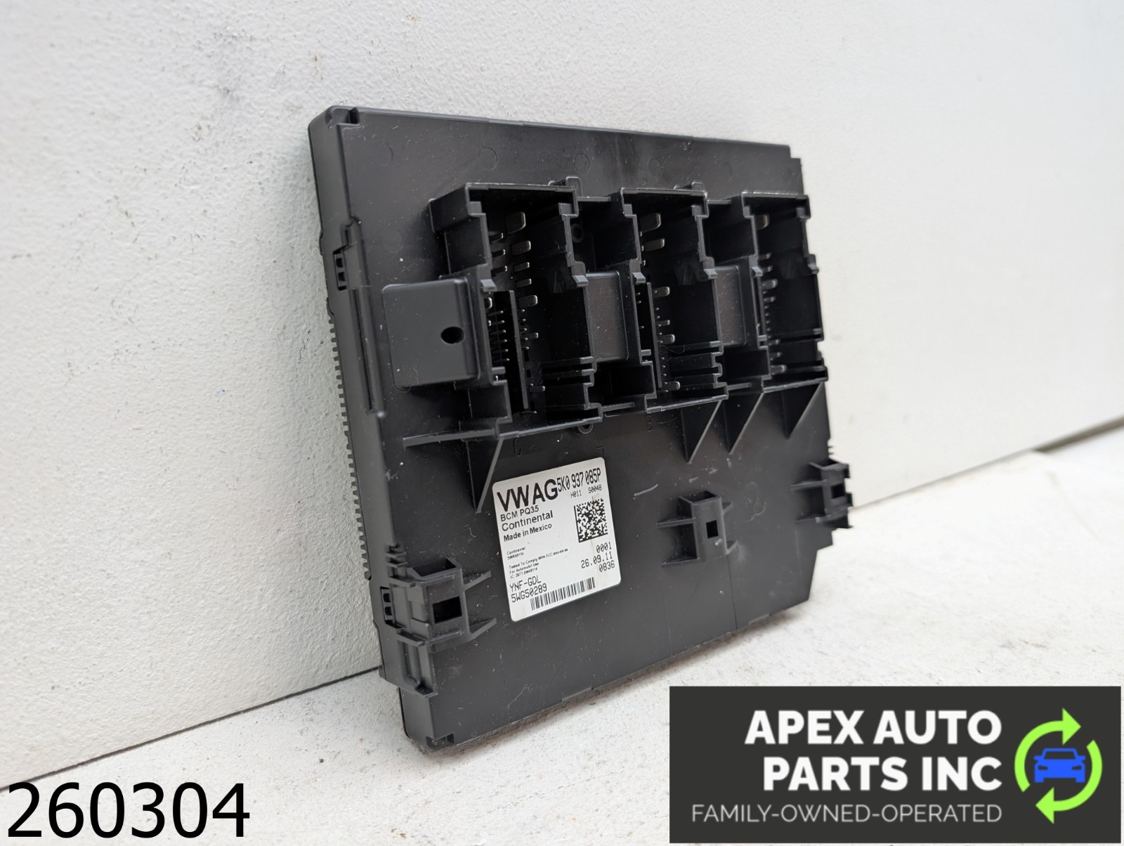 OEM 2012 Volkswagen Passat 2.5L BODY CONTROL MODULE BCM COMPUTER - Image 3