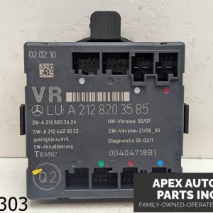 OEM 2010 Mercedes C300 3.0L FRONT RIGHT SIDE DOOR PANEL CONTROL MODULE