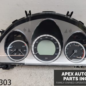 OEM 2010 Mercedes C300 3.0L SPEEDOMETER INSTRUMENT GAUGE CLUSTER