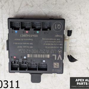 OEM 2012 Mercedes C300 3.0L Front Left Door Control Module