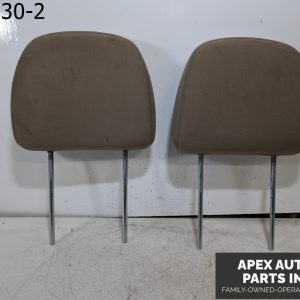 OEM 2006 Mercury Mariner 3L SEAT HEAD RESTS SET PAIR TAN CLOTH