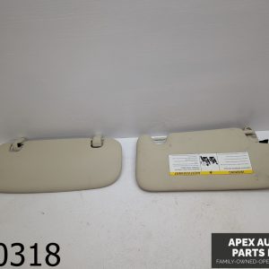 OEM 2013 Mini Cooper Countryman 1.6L Sun Visors Driver Passenger Pair Shades