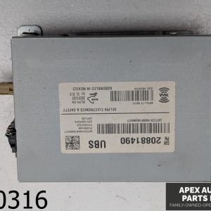 OEM 2010 Cadillac DTS 4.6L satellite radio receiver control module