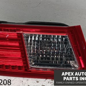 OEM 2009 Acura TSX 2.4L Left Driver Tail Light Inner