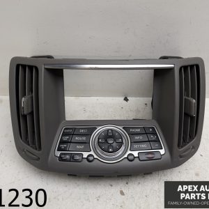 OEM 2010 Infiniti G37 3.7L AM FM RADIO PANEL DISPLAY SCREEN TRIM