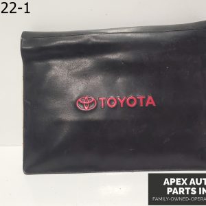 OEM 2007 Toyota Camry 3.5L LEATHER CASE FOR OWNER'S OWNERS MANUAL