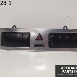 OEM 2006 Mercedes C230 2.5L DASHBOARD DASH CONTROL SWITCH PANEL HAZARD