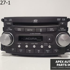 OEM 2004 Acura TL 3.2L RADIO AM FM 6-DISK CD CASSETTE RECEIVER