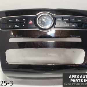 OEM 2014-2016 KIA Cadenza 3.3L Clock Climate AC Heat Temperature Control