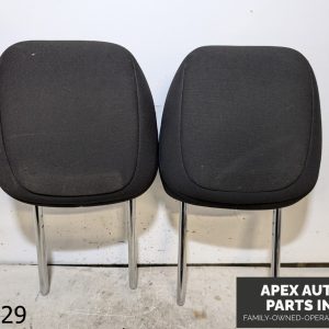OEM 2013-2016 Dodge Dart 2.4L RH RIGHT LH LEFT LEATHER BLACK HEADREST