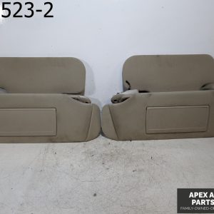 OEM 2003 Chevrolet Suburban 5.3L Sun Visor Set Pair LH RH