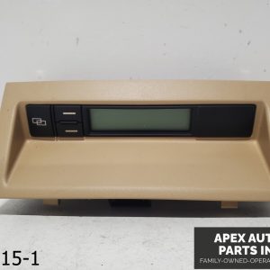 OEM 2004-2007 Volkswagen Touareg  FRONT DASHBOARD CLOCK DISPLAY/7L6919044F