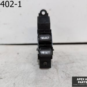 OEM 2003 Acura TL 3.2L Speedometer CLUSTER GAUGE SELECT RESET SWITCH